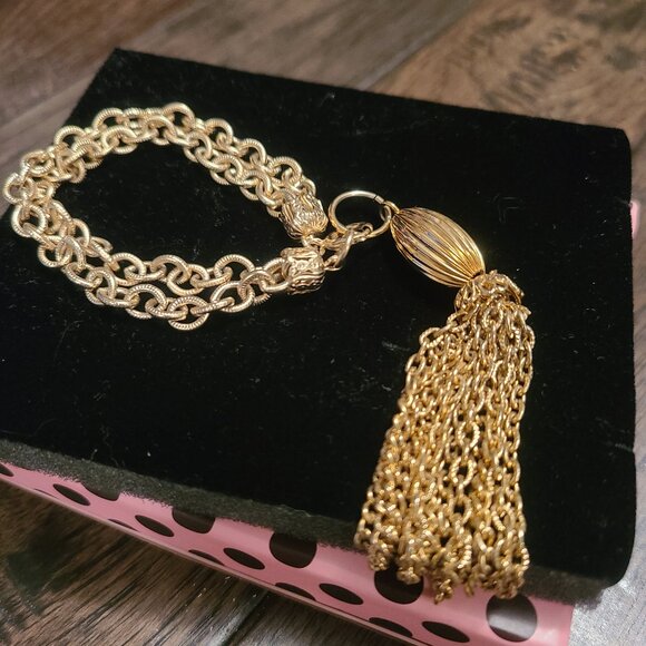 Vintage 1980s Tassle Bracelet - Picture 1 of 4